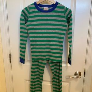 Hanna Andersson Striped Pajama Set, size 140/10